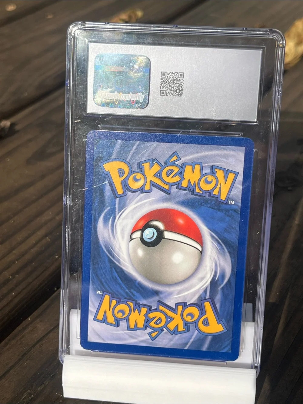 Pokemon Slowpoke Trading Card Pink Yellow Purple